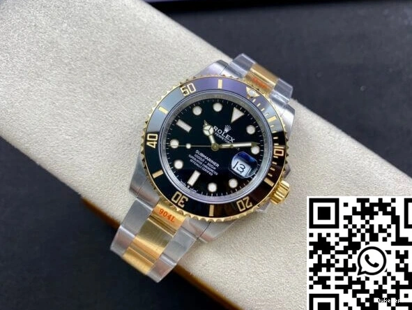Bezel Submariner Rolex 41MM VS Black Factory M126613LN-0002 0514